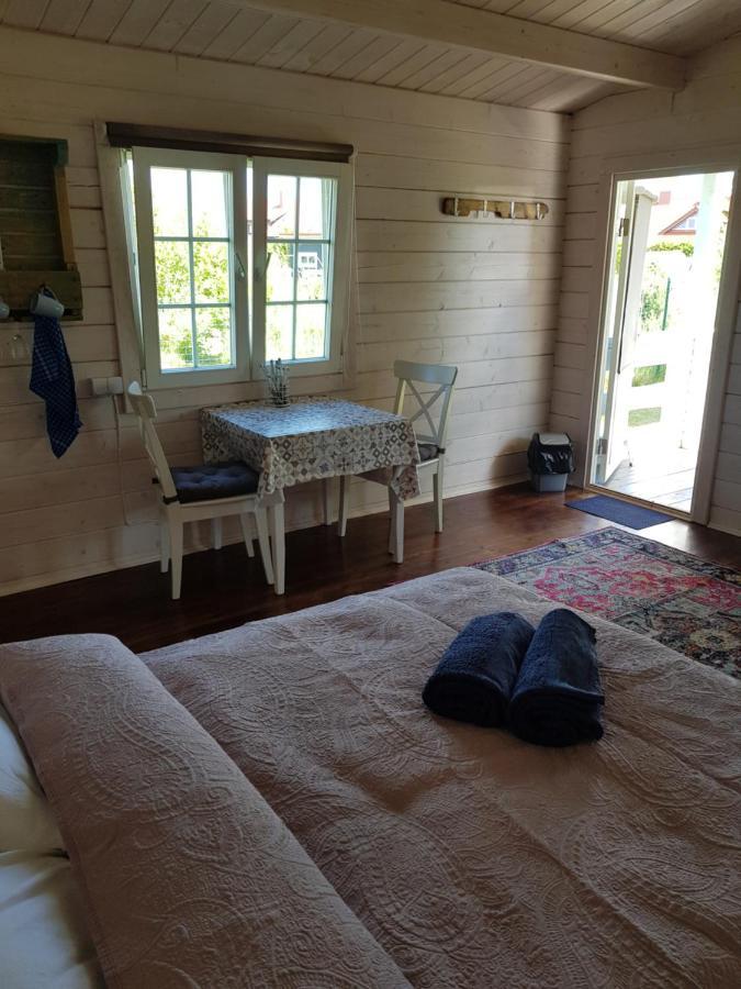 Campsite 37A - Wooden Cabins Karklė Zewnętrze zdjęcie