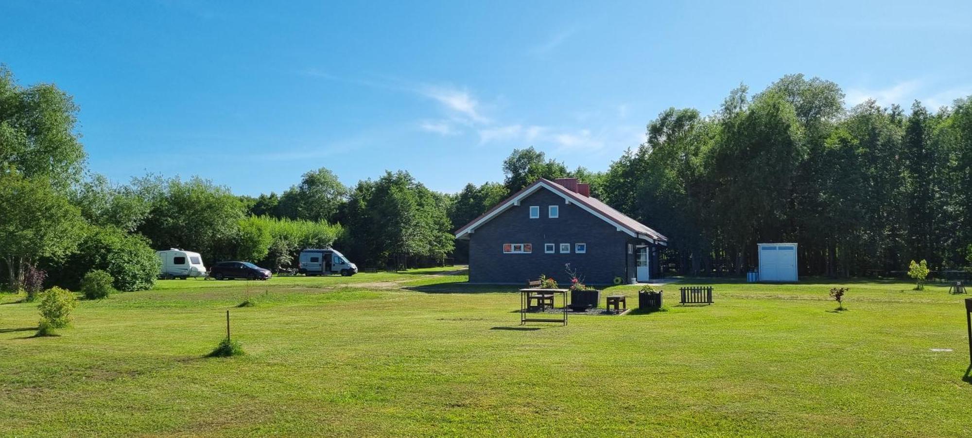 Campsite 37A - Wooden Cabins Karklė Zewnętrze zdjęcie