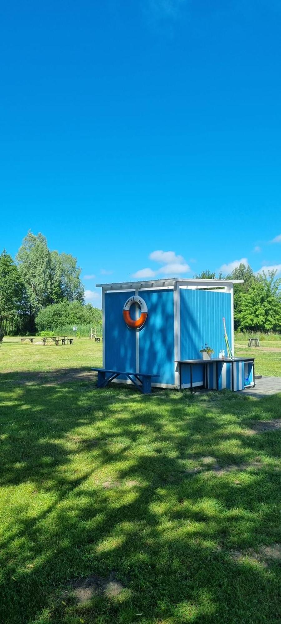 Campsite 37A - Wooden Cabins Karklė Zewnętrze zdjęcie